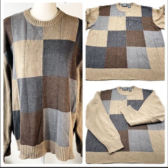 Oscar de la Renta Other - Oscar de la Renta Vintage Men's Knit Sweater XXL